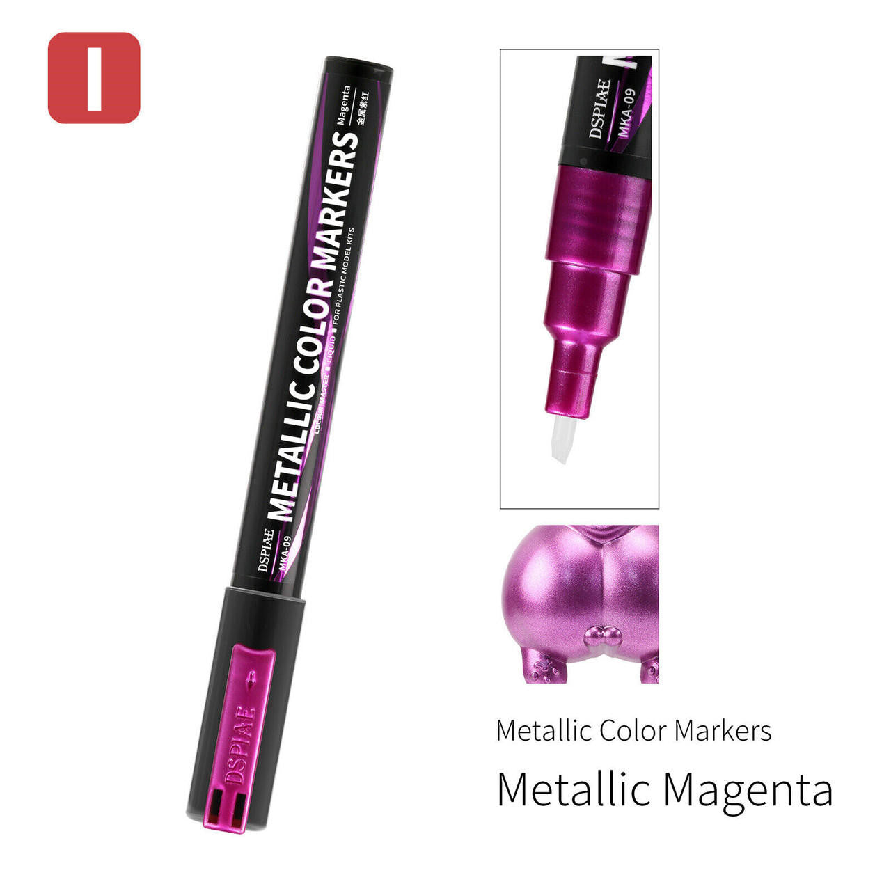 DSPIAE Tools Color Marker Super Metallic Magenta MKA09